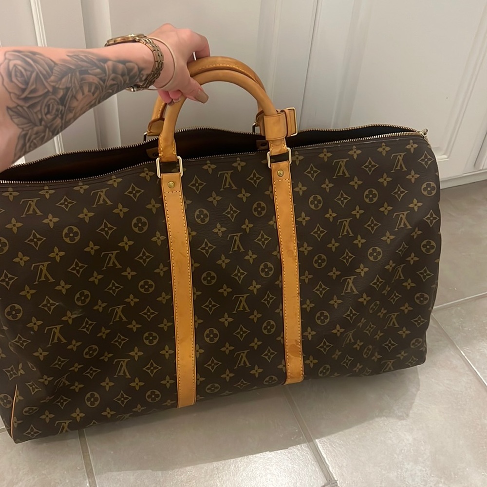 Genuine Louis Vuitton duffle